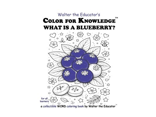 Color for Knowledge: What is a Blueberry?