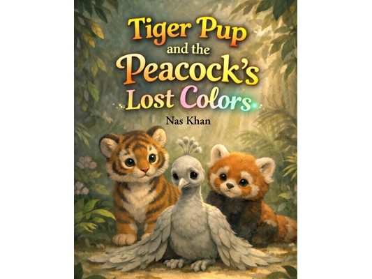 Tiger Pup and the Peacock's Lost Colors