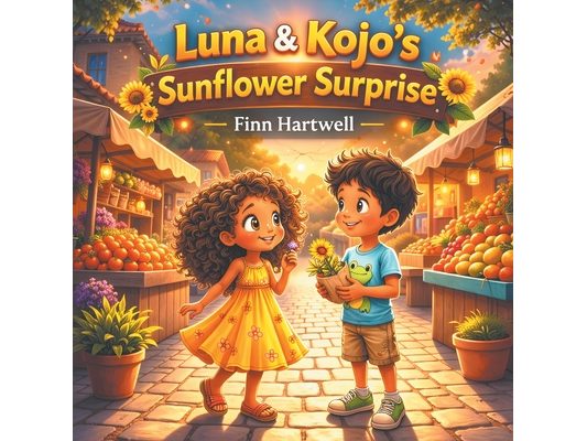 Luna & Kojo's Sunflower Surprise: A Heartwarming Story About Patience, Friendship, and Growing Together for Children Ages 3-5