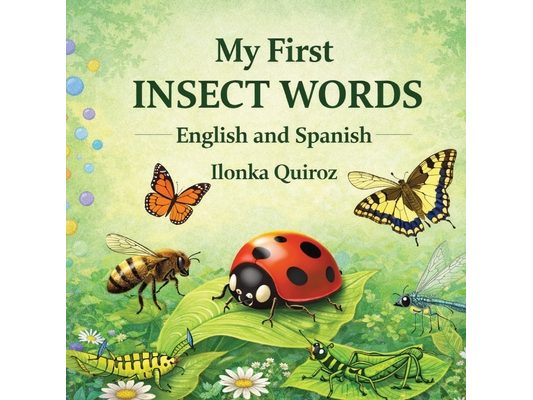 My First Insect Words English and Spanish