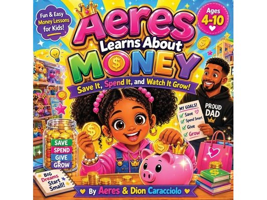 Aeres learns about money: Save it, Spend it and watch it grow