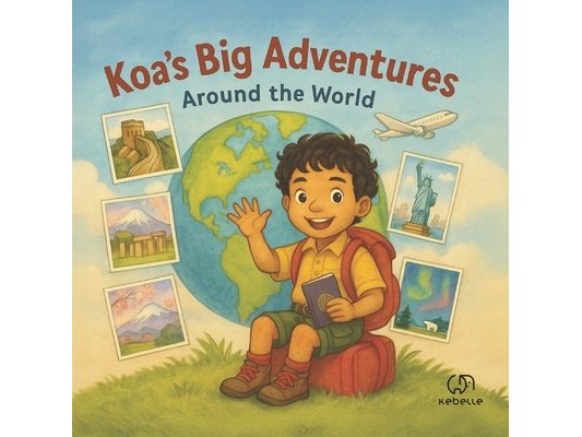Koa's Big Adventures: Around the World: A Fun and Educational Journey to Landmarks and Wonders Across the Globe