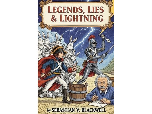 Legends, Lies & Lightning: 20 Mind-Blowing True Stories from History for Curious Kids (A Fun and Educational Nonfiction Book for Ages 8-12)