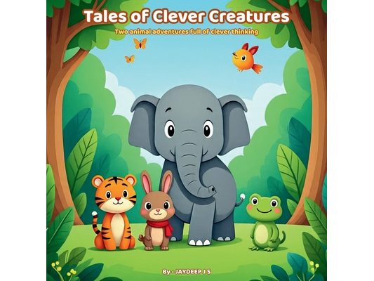 Tales of Clever Creatures: Moral Animal Stories for Children Ages 3-8 Illustrated Picture Book