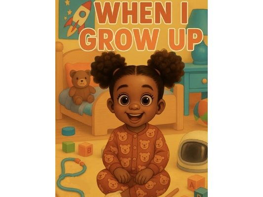 When I grow up: An Empowering Career Book for Toddlers Featuring a Black Girl Main Character