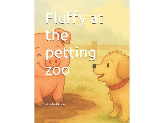 Fluffy at the petting zoo