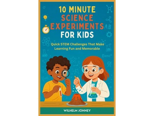 10 Minute Science Experiment for Kids: Quick STEM Challenges That Make Learning Fun and Memorable