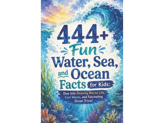 444+ Fun Water, Sea, and Ocean Facts for Kids: Dive into Amazing Marine Life, Cool Waves, and Fascinating Ocean Trivia!: Discover the Wonders of Water