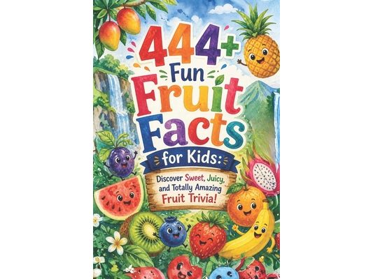 444+ Fun Fruit Facts for Kids: Discover Sweet, Juicy, and Totally Amazing Fruit Trivia!: A Child-Friendly Adventure Into the World of Fruits, Packed W