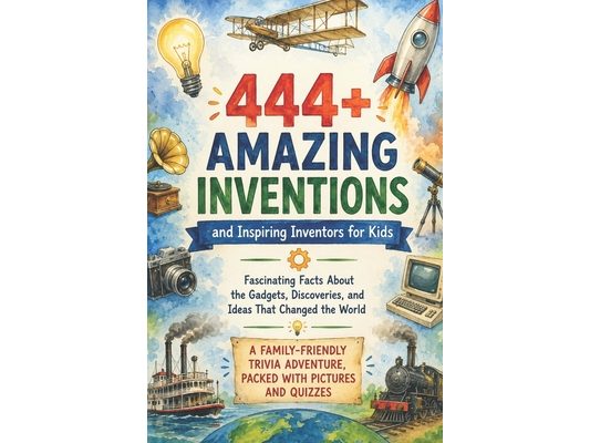 444+ Amazing Inventions and Inspiring Inventors for Kids: Fascinating Facts About the Gadgets, Discoveries, and Ideas That Changed the World: A Family