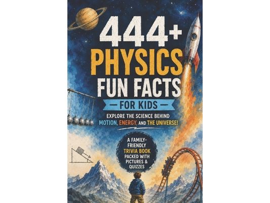 444+ Physics Fun Facts for Kids: Explore the Science Behind Motion, Energy, and the Universe!: A Family-Friendly Trivia Book Packed With Pictures & Qu