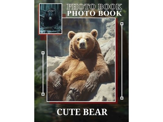 Cute Bear Photo Book: Adorable Collection Of 40 Charming Images Featuring Bears For All Ages