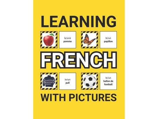 Learning French with Pictures for Beginners: 500 French Vocabulary for Teachers, Students, and Children