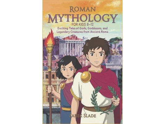 Roman Mythology for Kids Ages 8-12: Exciting Tales of Gods, Goddesses, and Legendary Creatures from Ancient Rome