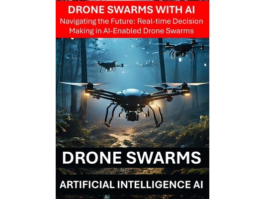 Drone Swarms with AI Artificial Intelligence - Navigating the Future: Real-time Decision Making in AI-Enabled Drone Swarms - Drone Security Risks Thre