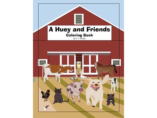 A Huey and Friends Coloring Book