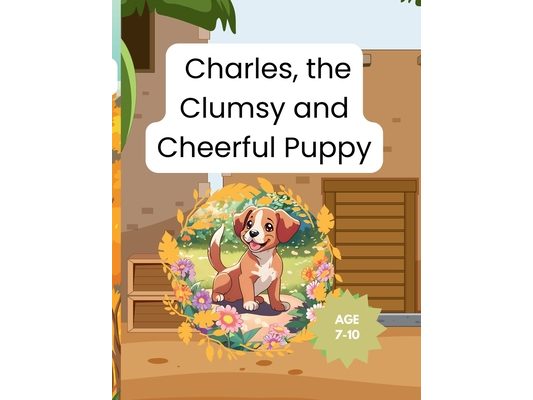 Charles, the Clumsy and Cheerful Puppy