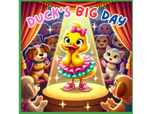Duck's Big Day: A Fun and Colourful Children's Story about Empathy, Perfect for Ages 4-8