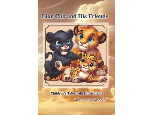 Lion Cub and His Friends: Children's Tales with Illustrations