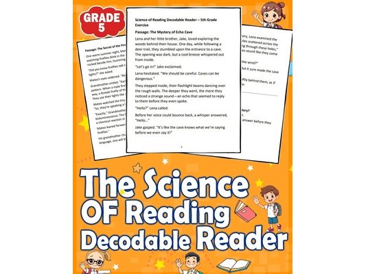The Science of Reading Decodable Reader for 5th Grade: The Science of Reading Decodable Reader for 5th Grade with Answer Key - Build Strong Literacy S