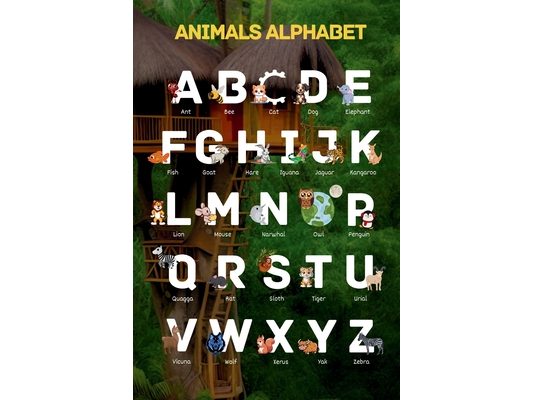 Mindfulness Animals Alphabet