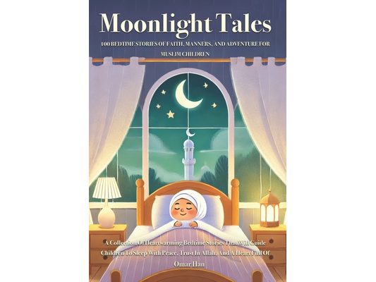 Moonlight Tales: 100 Bedtime Stories of Faith, Manners, and Adventure for Muslim Children