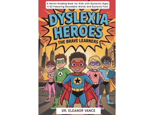 Dyslexia Heroes: The Brave Learners. A Heroic Reading Book for Kids with Dyslexia (Ages 4-8) Featuring Decodable Words and Dyslexia Font