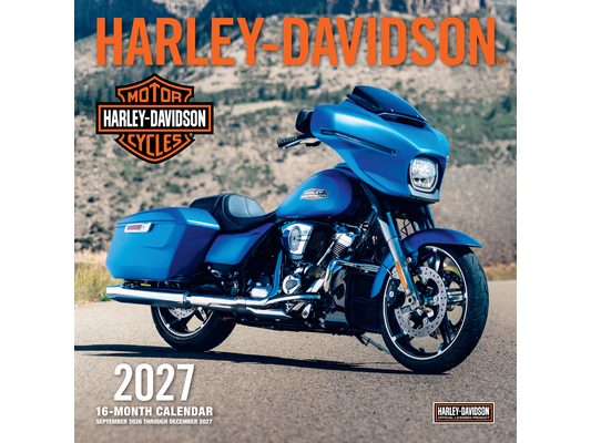 Harley-Davidson 2027 12x12: 16-Month Calendar--September 2026 Through December 2027