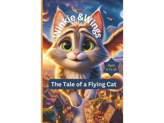 Winkie and Wings: The Tale of a Flying Cat, Chapter Book for Ages 4-10, Action and Adventure: Kids Picture Pages Adventure Book, Winkie'