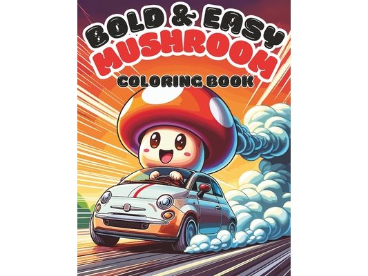 Majestic Mushrooms: A Coloring Adventure for Kids!