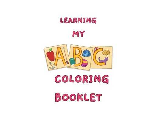 Learning My ABC Coloring Book Booklet