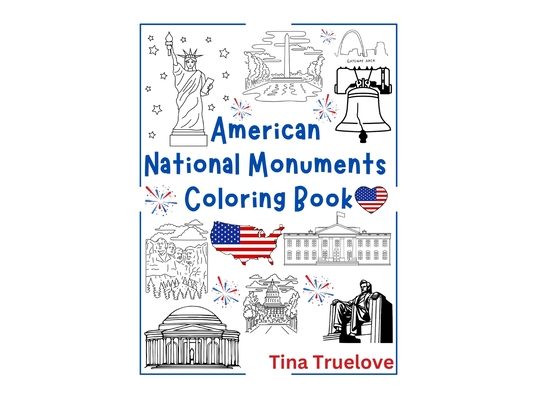 American National Monuments Coloring Book