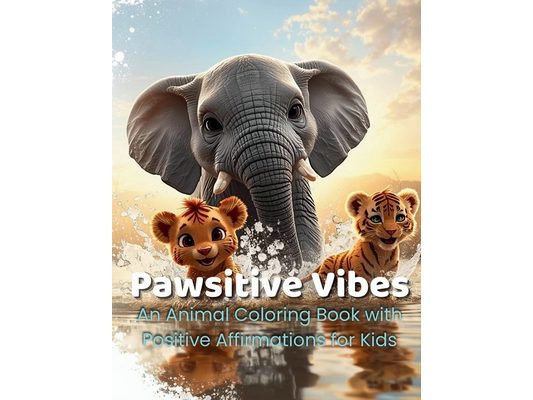 Pawsitive Vibes Coloring Book