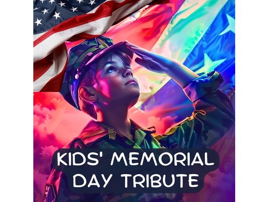 Kids' Memorial Day Tribute: Remembering Our Heroes - A Memorial Day Book for Kids