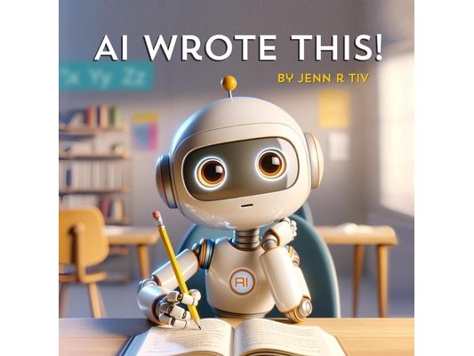 AI Wrote This!: A Guide for Young Minds Exploring Artificial Intelligence