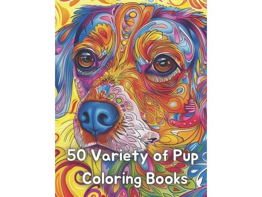 World of Cute dogs Coloring Book for Kids Ages 4-8: Coloring Book for Curious Kids About Various Dog Breeds Around the World