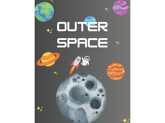 Outer Space: Coloring Book