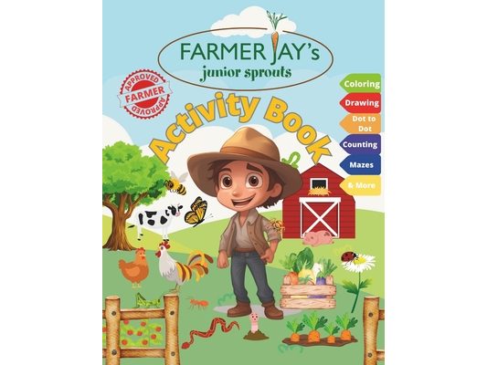 Farmer Jay's Junior Sprouts Activity Book