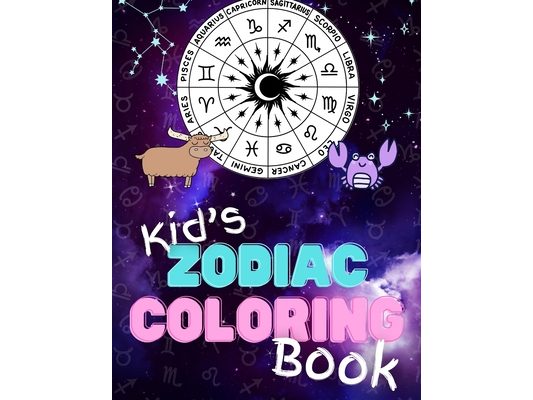 My First Zodiac Coloring Book