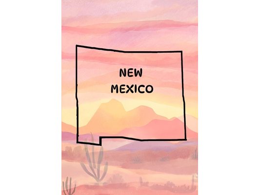New Mexico Coloring Book