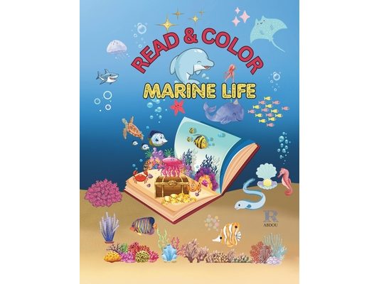 Read and Color Aquatic Life: Under Water Creatures