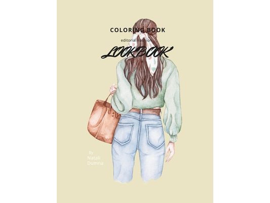 LOOKBOOK.Editorial Fashion: Coloring Book