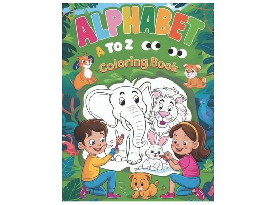 Alphabets A to Z Coloring book: Learn with Coloring Fun