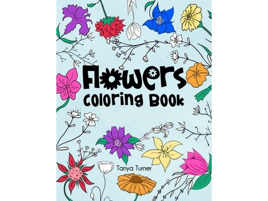Flowers Coloring Book