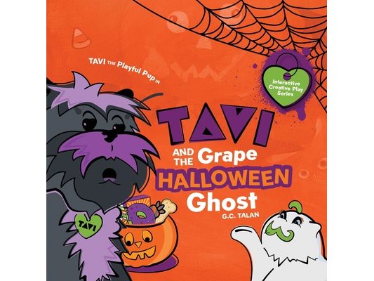 Tavi And The Grape Halloween Ghost