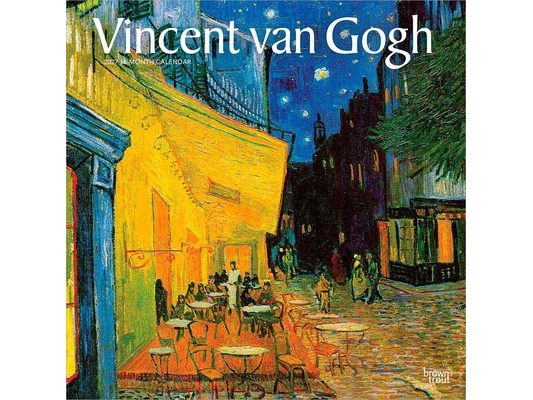 Vincent Van Gogh 2027 12 X 24 Inch (Hanging) Monthly Square Wall Calendar Plastic-Free