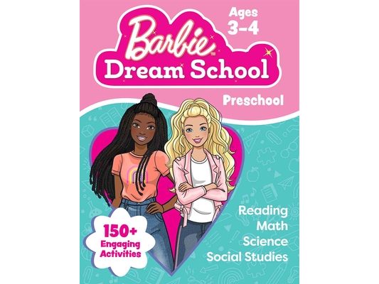 Barbie Dream School Preschool Workbook