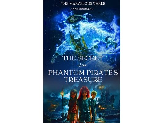 The Secret of the Phantom Pirate's Treasure: The Marvelous Three (Book 1) - Pirate Book for Kids
