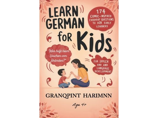 Learn German For Kids: 174 comic inspired essential questions to ask early learners For speech and language development English - German bilingual que