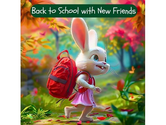 Back to School with New Friends: A Magical Start to the School Year - A back to school books for kids